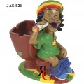 JAMAICAN SMALL ASHTRAY 1CT